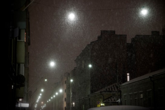 Snow storm in Helsinki 2